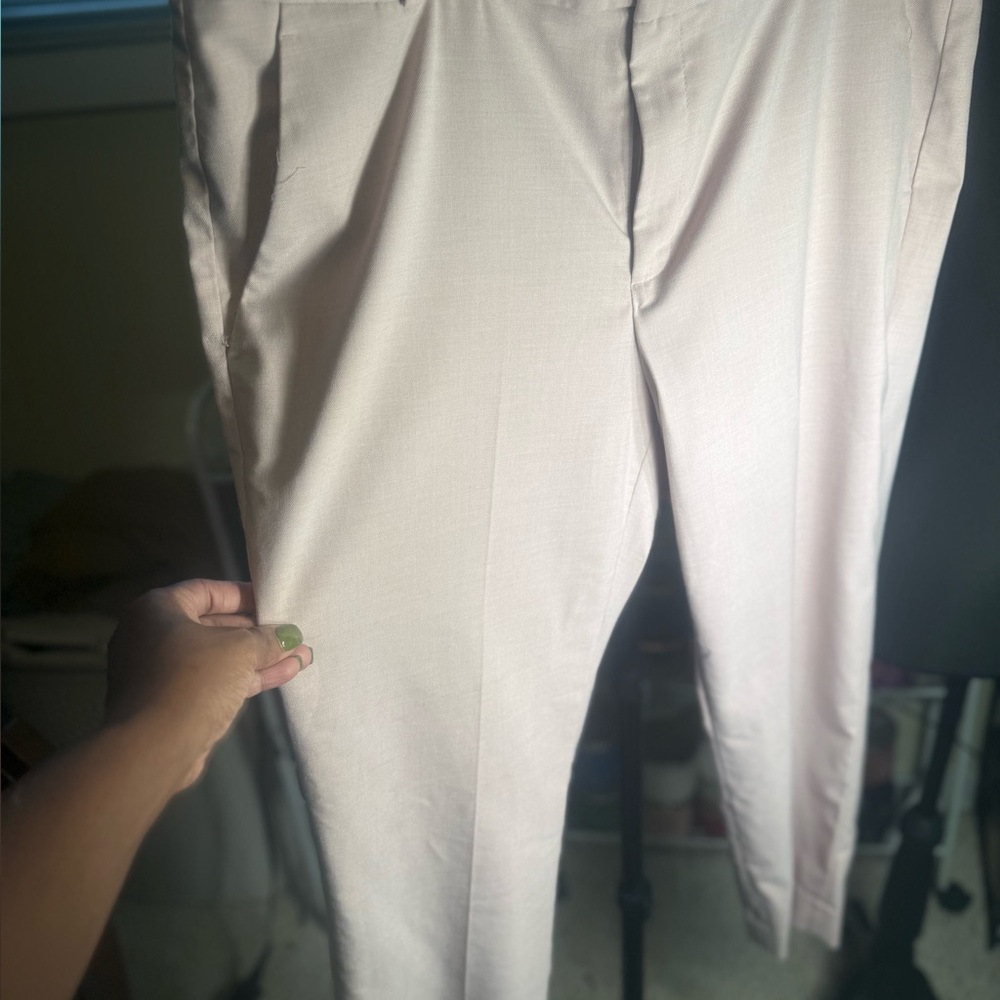 Banana Republic Soft Pink Ryan Straight Pants